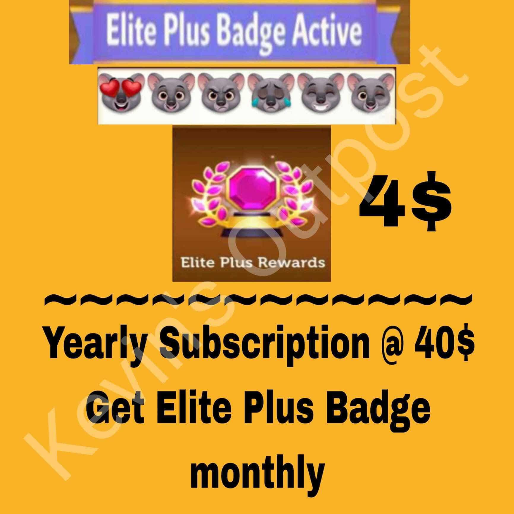 Elite Plus Badge
